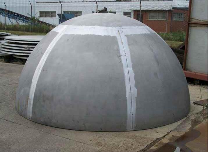 Standard Steel Oil Gas Tank Torispherical Dished Head Ends for Tanks Boilers