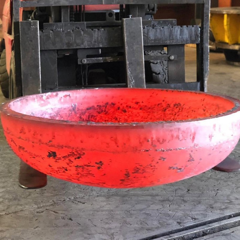 Custom Carbon Steel Ellipsoidal Head Forged Tank End Cap